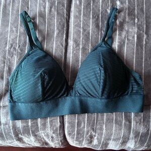 All. You. Lively sz L Women's dark green Bra